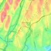 Town of Eastchester topographic map, elevation, terrain