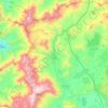 Tiltil topographic map, elevation, terrain