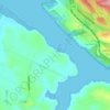 Rowella topographic map, elevation, terrain