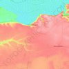 Malobilozerska rural hromada topographic map, elevation, terrain