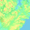 Whiting topographic map, elevation, terrain