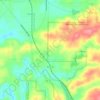 Waldo topographic map, elevation, terrain