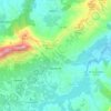 Beniarrés topographic map, elevation, terrain