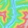 West Logan topographic map, elevation, terrain