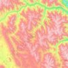 则巴乡 topographic map, elevation, terrain