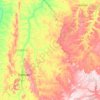 Microrregião de Jalapão topographic map, elevation, terrain