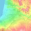 Güzelyurt topographic map, elevation, terrain