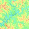 Bankhead Lake topographic map, elevation, terrain
