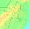 Rantoul topographic map, elevation, terrain