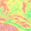 河南蒙古族自治县 topographic map, elevation, terrain