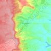 Barbonne-Fayel topographic map, elevation, terrain