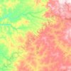 Figueirão topographic map, elevation, terrain