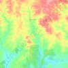 Mpongwe topographic map, elevation, terrain