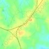 Camak topographic map, elevation, terrain