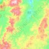 Atenguillo topographic map, elevation, terrain