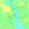 Windsor topographic map, elevation, terrain
