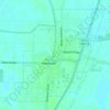 Rolling Fork topographic map, elevation, terrain