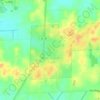 New Grand Chain topographic map, elevation, terrain