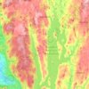 New Salem topographic map, elevation, terrain