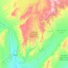 Delamar Mountains Wilderness Area topographic map, elevation, terrain