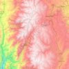 Colta topographic map, elevation, terrain