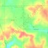 Crane topographic map, elevation, terrain