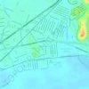 Vila Margarida topographic map, elevation, terrain