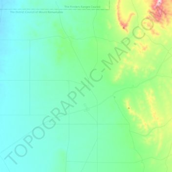 Hammond topographic map, elevation, terrain