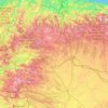 Leão topographic map, elevation, terrain