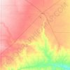 Hartley County topographic map, elevation, terrain