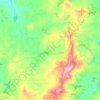 Rodeiro topographic map, elevation, terrain