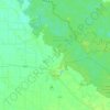 Cohuna topographic map, elevation, terrain