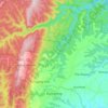 Kurrajong topographic map, elevation, terrain