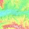 Graulhet topographic map, elevation, terrain