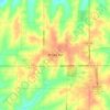 Mount Ayr topographic map, elevation, terrain