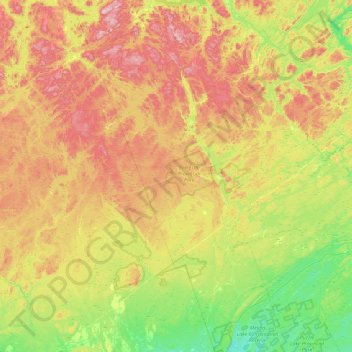 Addington Highlands topographic map, elevation, terrain