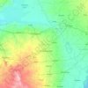 Surendranagar topographic map, elevation, terrain