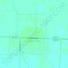 Cotton Plant topographic map, elevation, terrain