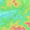 吉野町 topographic map, elevation, terrain