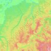 Repartimento topographic map, elevation, terrain