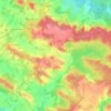 La Boissière-École topographic map, elevation, terrain