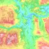Jalance topographic map, elevation, terrain