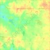 Adams Township topographic map, elevation, terrain