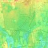 Rocky Point Pine Barrens State Forest topographic map, elevation, terrain