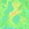 Eagle Lake topographic map, elevation, terrain