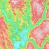 Argentat-sur-Dordogne topographic map, elevation, terrain