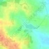 Chikkanagamangala topographic map, elevation, terrain