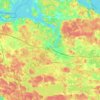 Nykvarns kommun topographic map, elevation, terrain