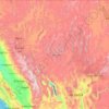 Nevada topographic map, elevation, terrain