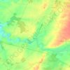 Osmery topographic map, elevation, terrain